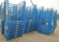 Cremalheiras empilháveis galvanizadas do armazenamento da pálete do ferro para o padrão de ISO industrial