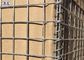 Barreiras militares de Hesco da parede da defesa da areia, caixa soldada galvanizada da rede de arame