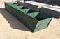 Barreiras enchidas areia galvanizadas personalizadas do bastião de Hesco para a proteção de segurança