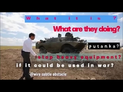 vedação obstáculo discreto vedação barreira de segurança tanque barreira rede de arame putanka