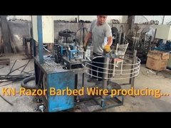 Malha do arame farpado