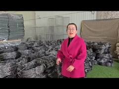 Embalagem de malha de barreira de tanque e visor de pesagem