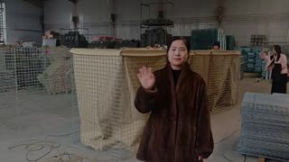 Parede de bastião de defesa Barreira de areia de defesa Segurança Sacos de areia de parede para barreira de bastião