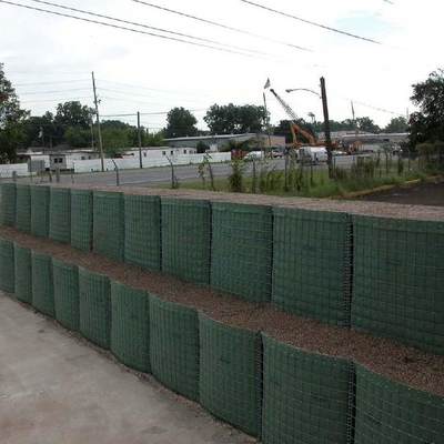 Bastiões galvanizados de Hesco como a proteção Gabion Mesh Used Retaining Wall Barriers