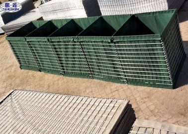 As barreiras militares galvanizadas usaram componentes protetores da tela do geotêxtil das paredes