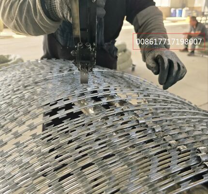 Factory Directly Supply Razor Blade Barbed Wire for Prison Border Farm