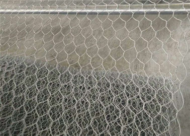 Galvanizado + paredes de retenção tecidas Gabions revestidas da caixa da rede de arame do PVC para o projeto macio