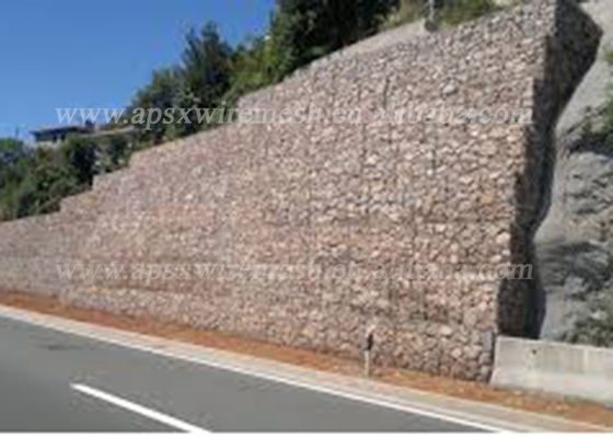 A torção dobro tece o hexágono 2.7MM a parede de Gabion que prende a rede da proteção de Rockfall