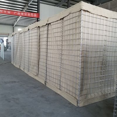 Barreiras defensivas resistentes do GV Hesco para a parede da escala de tiro