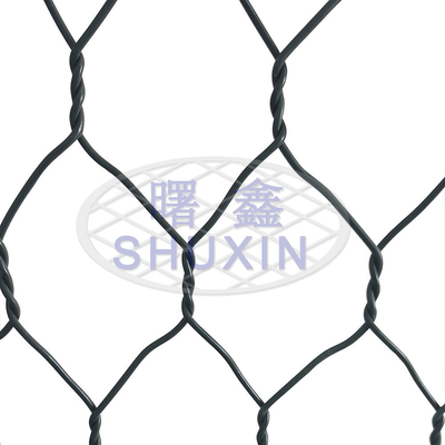 Rede de arame sextavada de empilhamento galvanizada do ferro das cestas de 2mx1mx0.5m Gabion