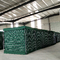 Barreiras de defesa de parede de areia verde militar Hesco de arame galvanizado pesado 5,0 mm