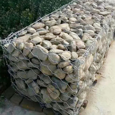 QUENTE MERGULHADO GALVANIZOU A PROTEÇÃO SEXTAVADA GABION DO BANCO DE RIO DA PAREDE DE RETENÇÃO DA CAIXA GABION DE GABION