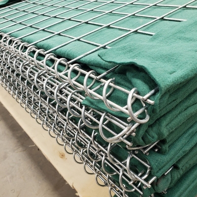 Barreira Hesco Galvanizada para Serviço Pesado MIL3 1*1*10m para Barreira Defensiva de Parede de Areia Soldada