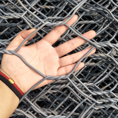 Cestas galvanizadas inoxidáveis de Gabion do hexágono de Galfan para a proteção da paredão