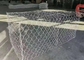 Cesto de gavião hexagonal galvanizado de arame de 80x100 mm de 3 mm