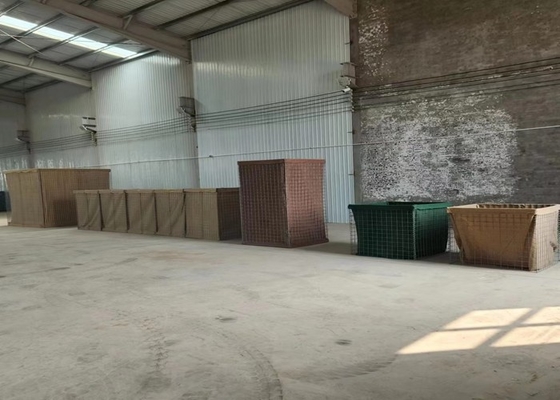 Parede de bastião de defesa Barreira de areia de defesa Segurança Sacos de areia de parede para barreira de bastião
