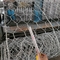 Gabion Wire Mesh Box Cage com PVC revestido de fio para proteção de inclinação ecológica