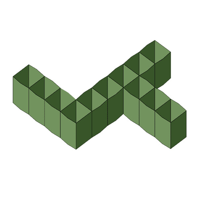 2.7m Alto Glavanized Heavy Duty HESCO Barreira Defensiva Usada para Muralha de Proteção Militar Defensiva Bastion