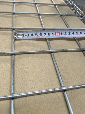 Militar 4-6mm Tamanho personalizado Galvanizado Barreira Defensiva Galfan Tecido Geotextil Para Contra Inundação