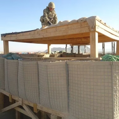 Força pesada 4 mm Barreira defensiva Defensiva Bunker Edge Proteção Fen Para o Quênia