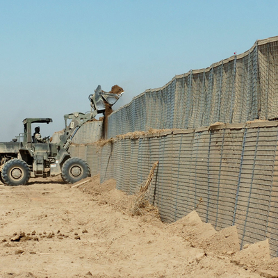Proteção de segurança Barreira defensiva 4mm-5mm Diâmetro de fio 3x3 polegadas Tamanho da malha