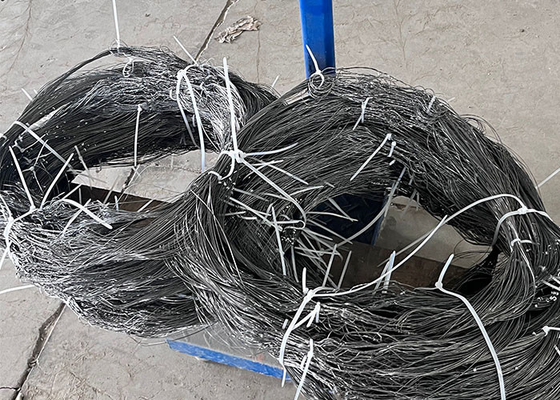 Baixa visibilidade Barreira anti-tanque Cercas de arame de aço para proteção