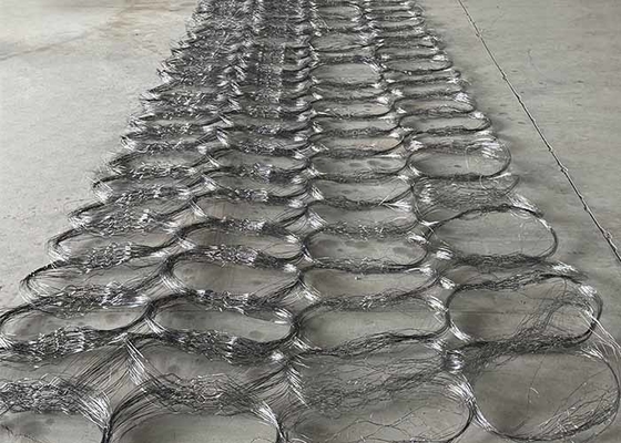 Tanques de obstáculos de baixa visibilidade Rede de barreira de tanques de arame galvanizado