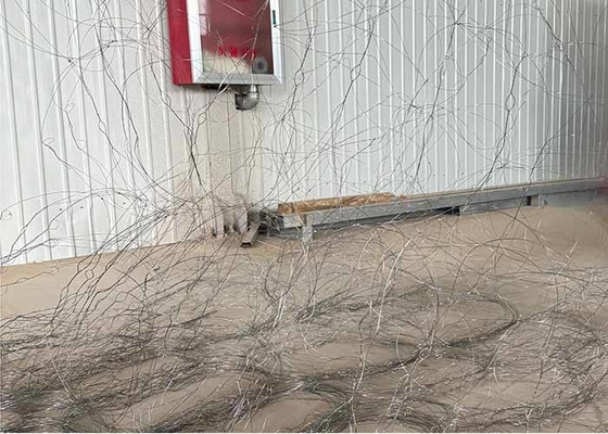 Escondido Inconspicuo Fronteira Defesa Anti-tanque Barreira de fios de malha