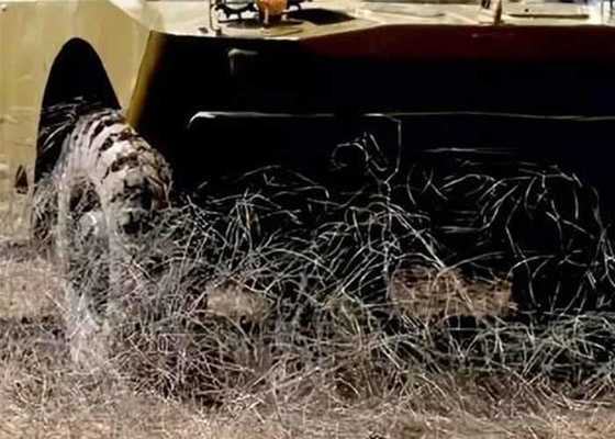 Anti-tanques reduz a mobilidade Galvanizado rede de armadilhas de arame de ferro