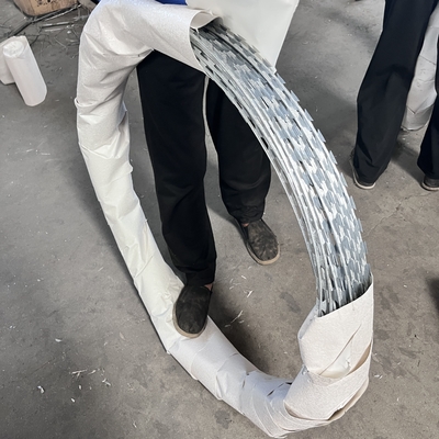 500 M Barbed Galvanized Razor Wire Anti Climb Bird Protector