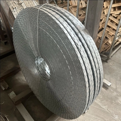 BTO-22 Concertina Wire Elétrico Galvanizado Nigéria Razor Barbed Wire Razor Wire Preço Por Rolo