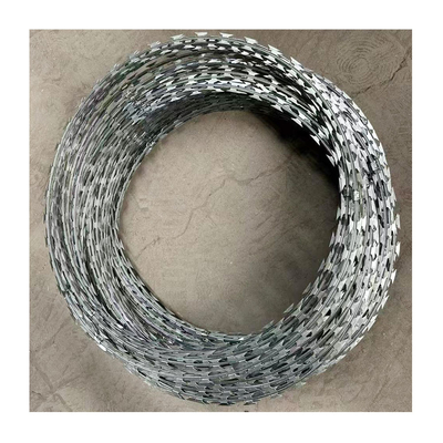 Fabrica CBT-65 Razor Coil Wire Galvanizado a Quente Rolo de vedação revestido de PVC de baixo preço