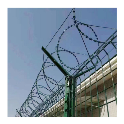 Preço da fábrica vedação galvanizado Razor Barbed Wire Concertina Razor Wire Para aço inoxidável Barbed Wire