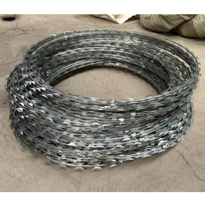 Cercas de Segurança a Quente Barbed Wire Barbear Razor Galvanizado Razor resistente à ferrugem