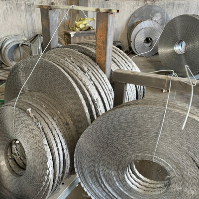 Cercas de Segurança a Quente Barbed Wire Barbear Razor Galvanizado Razor resistente à ferrugem