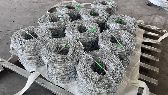 KN Venda à Venta Quente de Arame farpado Eletrogalvanizado Arame farpado