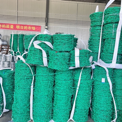 China fábrica de alta qualidade fornecedor vende galvanizado arame farpado anti-roubo arame farpado a baixo preço