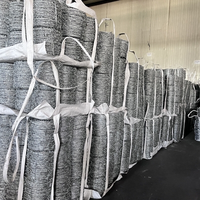 China fábrica de alta qualidade fornecedor vende galvanizado arame farpado anti-roubo arame farpado a baixo preço