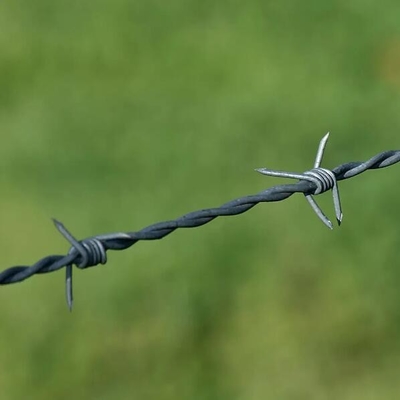 Arame farpado galvanizado preço do arame farpado galvanizado 250m por rolo rede holandesa de metal guarda-corpo caixa de arame farpado tbar ferramenta de alongamento para arame farpado Certificado CE