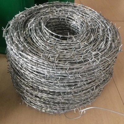 vedação de malha de arame farpado de alta resistência arame farpado elétrico 125 calibre arame farpado 10kg preço de arame farpado em bangladesh liga de alumínio arame farpado guarda roubo
