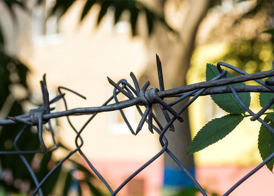 Comodidade e facilidade de manutenção de arame farpado para segurança