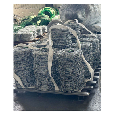 Cercas de segurança de arame farpado galvanizado de alta qualidade 500 metros Arame farpado Preços