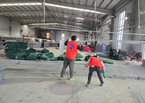 275 gsm revestido de zinco galvanizado muros de bastião militar barreiras defensivas para o muro de proteção segura