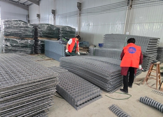 Long UseLife Geotextil resistente a UV revestido Militar Bastião Muro de Barreira Hesco Bastião Muro de Fortificação