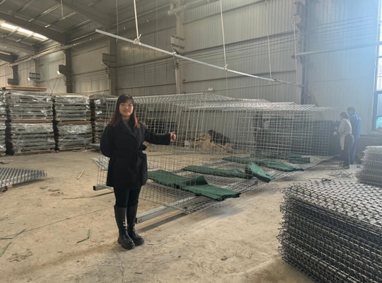 4.0 mm Defensiva Hesco Bation Barreira Saco de areia para parede barreira perímetro de proteção segurança construção