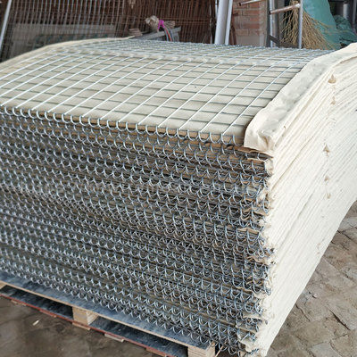 5mm Soldado Galvanizado Galfan Wire Hesco Bastião Barreiras Defensivas Blast Wall