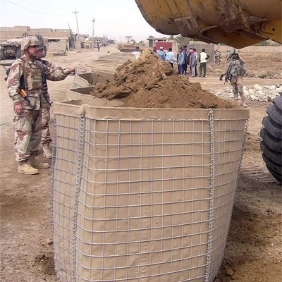 1m de altura galvanizado a quente MIL 4 Barreira defensiva para barreiras de bastião defensivo militar