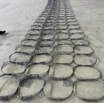 Barreira de tanque de malha de arame elétrico de segurança de armadilha de malha de arame elétrico anti-tanque