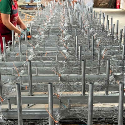 Rede de Envolvimento de Putas de Tanques Galvanizados de Alto Zinco Putanka Rede de Obstáculos de Tanques de Defesa de Fronteira Rede de Barreiras de Arame Anti-Tank