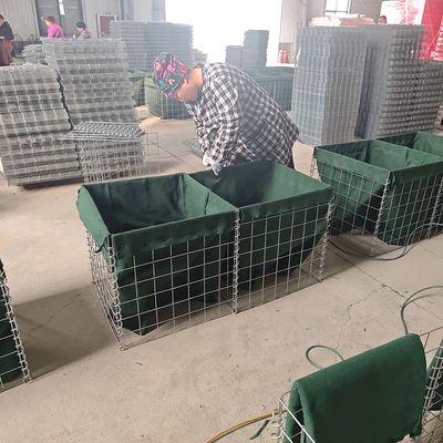 2.21x1.52x30m Heavy Duty Defensive Barrier with Quick Setup and Customizable Sizes for Military and Flood Control